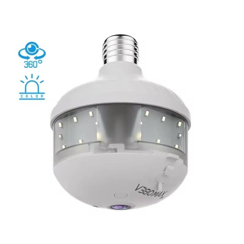 V380 Camera Bulb Factory - 960P 360 Degrees VR