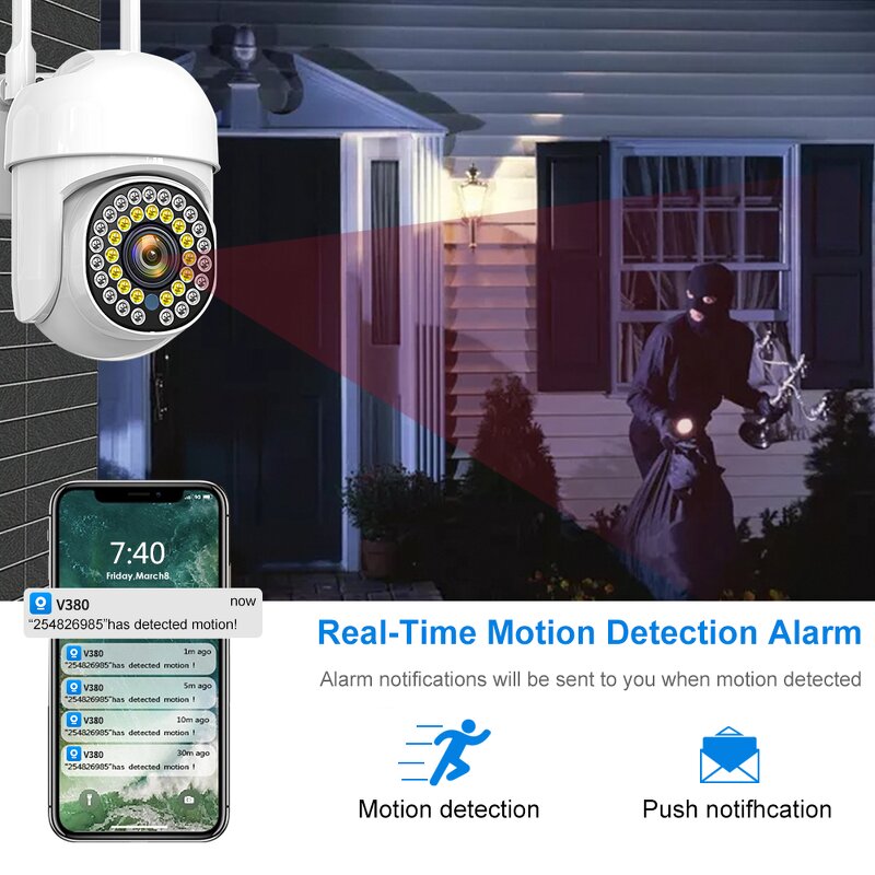 Outdoor WiFi Camera Manufacturer - IP65 Waterproof PTZ HD