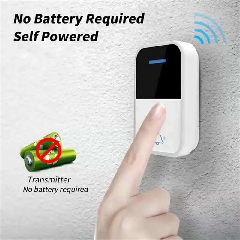 Wireless Doorbell Factory - Waterproof Self Powered 433MHz
