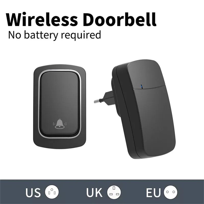 Home Door Bell Manufacturer - Waterproof Battery Free 150m