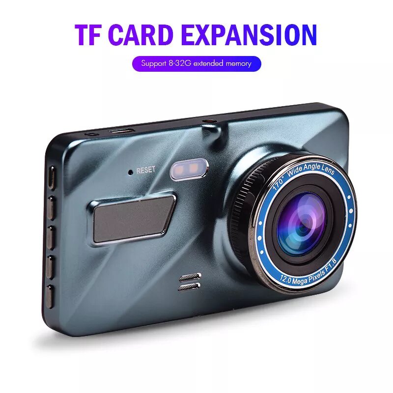 Dual Dash Cam Factory - New Hot Selling 4 Inch LCD