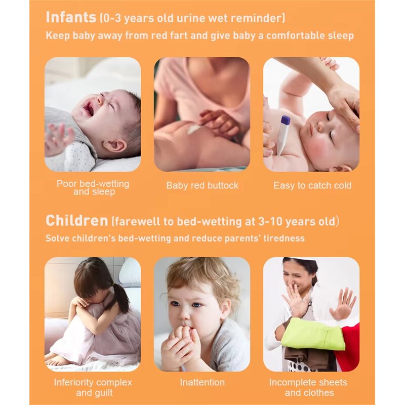 Bed Wetting Alarm Manufacturer - Rechargeable Dual Alert