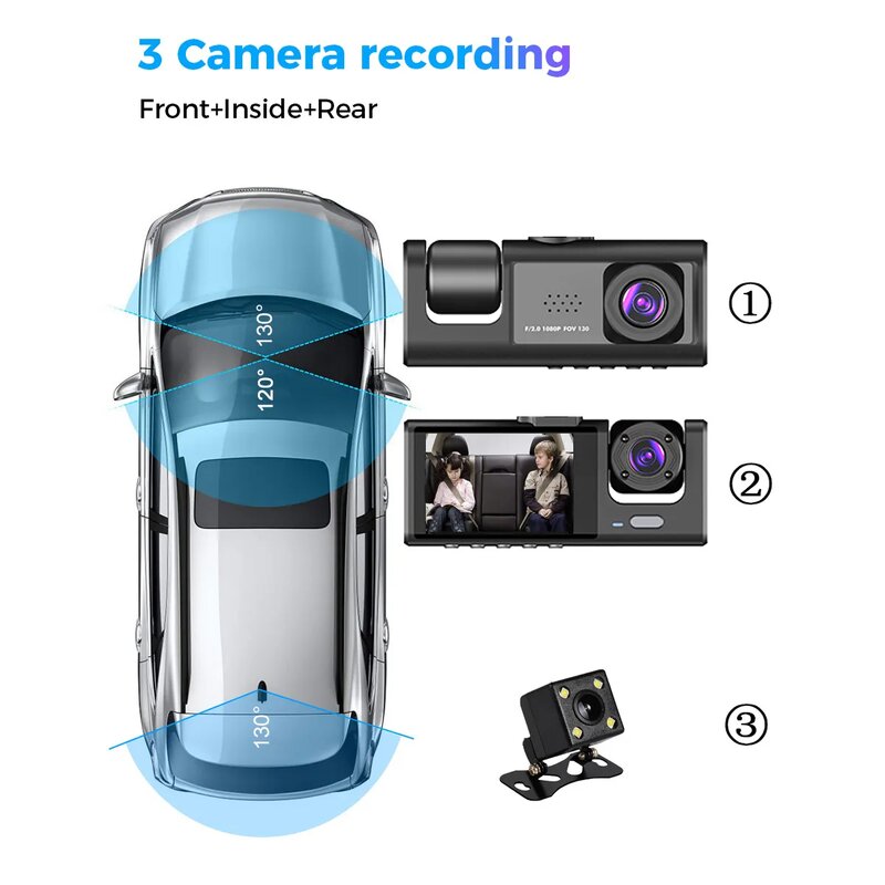 Mini Dash Cam Factory - S1 Affordable WiFi 2inch IPS