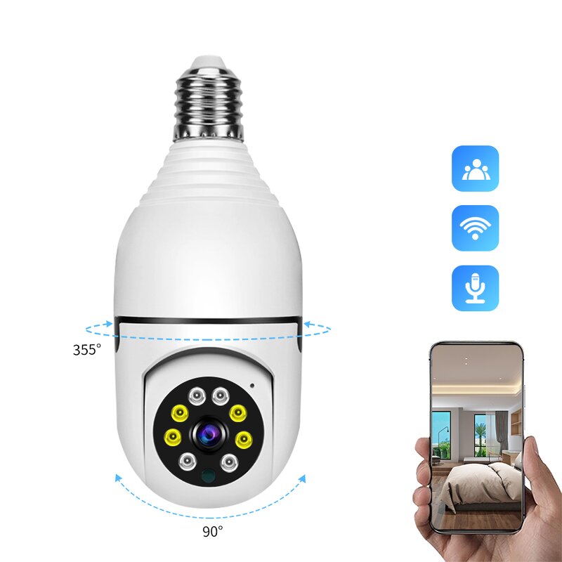 WiFi Light Bulb Camera Manufacturer - A6 V380 1080P HD