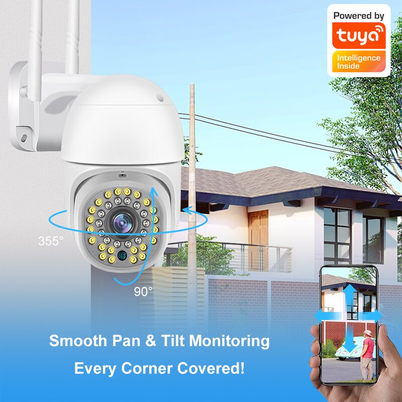Smart Life Camera Manufacturer - 2022 Tuya APP Control IP66