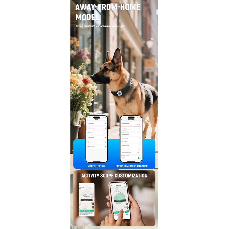 GPS Dog Collar Factory - 4G Waterproof Training Pet