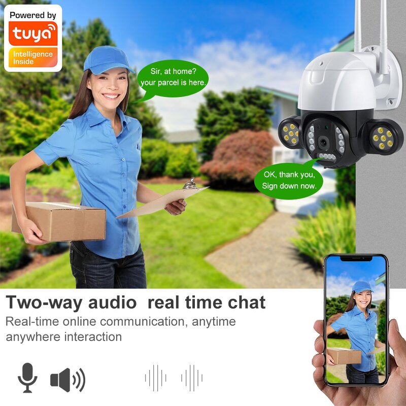 WiFi Camera Factory - New 3MP Tuya Smart PTZ