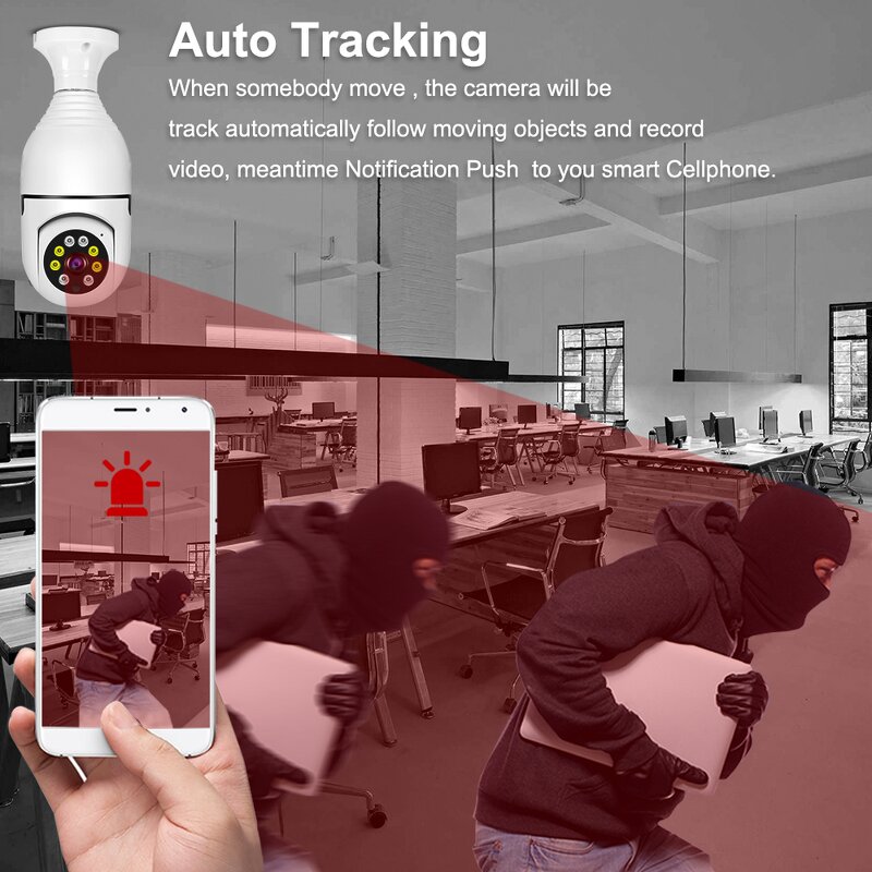 WiFi IP Camera Factory - A6 V380 360 Panoramic