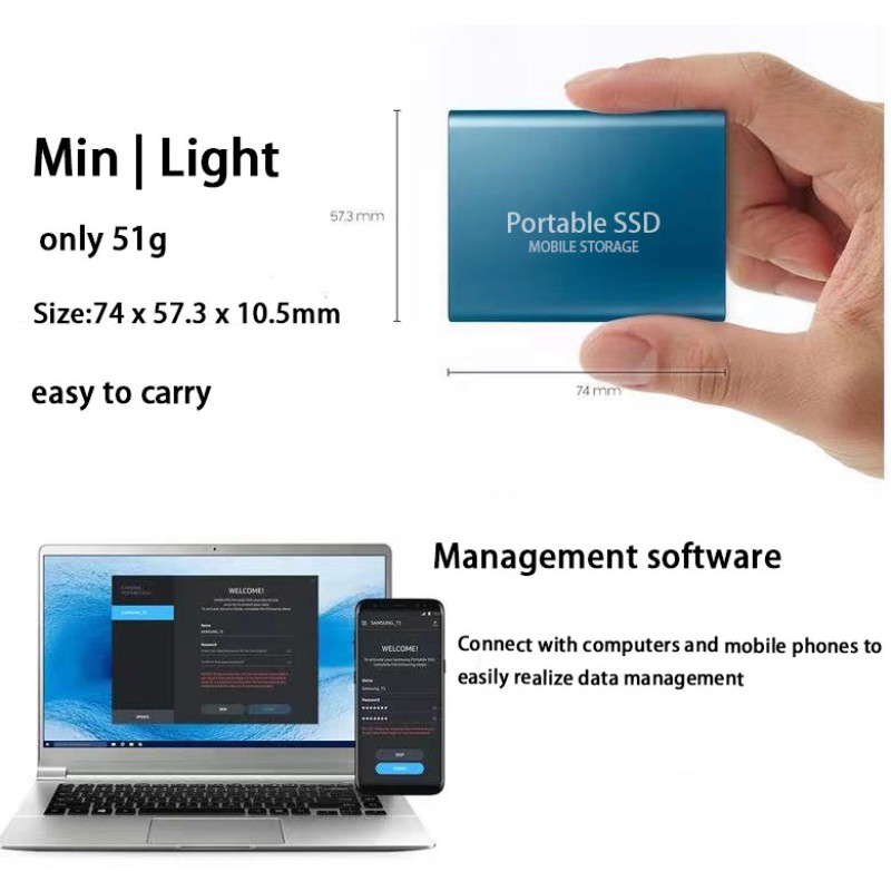 SSD Hard Drive Manufacturer - New Hot Selling USB3.0 Type-C