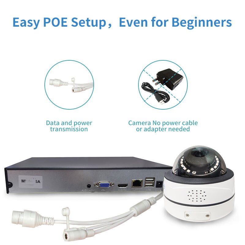 Outdoor IP Camera Factory - 5MP P2P 4K Vandalproof