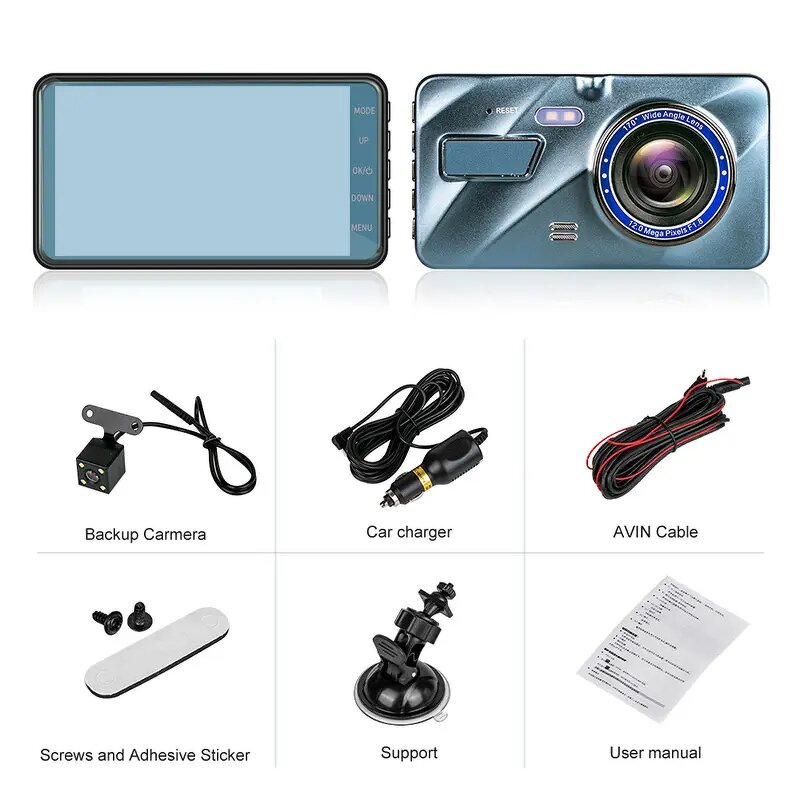 Car DVR Manufacturer - GT900 Loop Recording Front Rear
