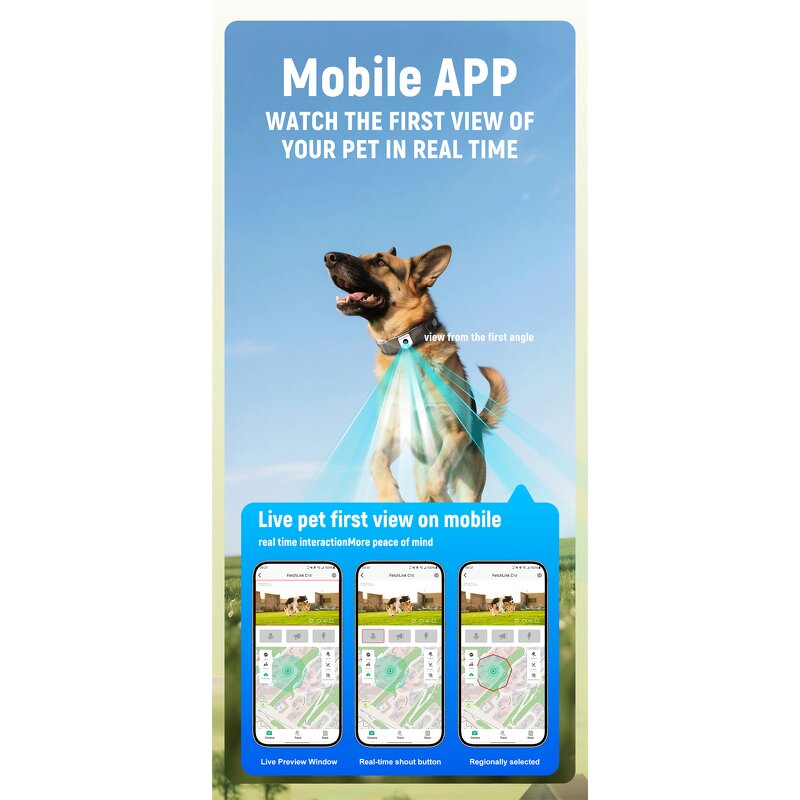 GPS Dog Collar Factory - 4G Waterproof Training Pet