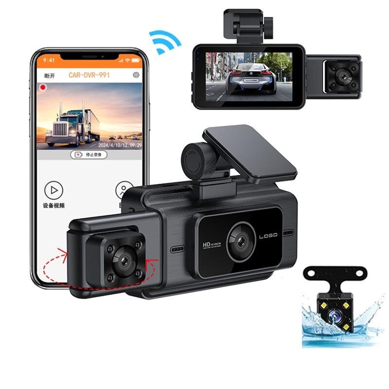 Dash Cam Factory - 3.0 Inch IPS HD WiFi 3