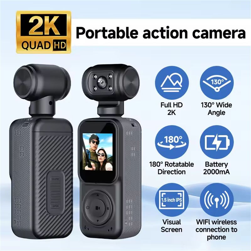 Pocket Camera Factory - Factory Direct 2K HD Rotatable
