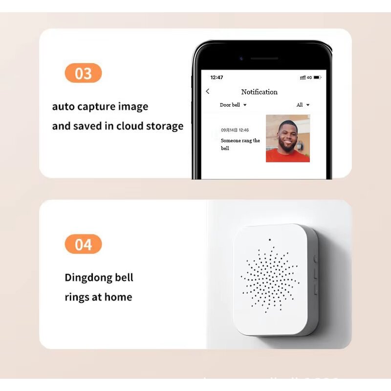 Video Doorbell Factory - M9 Smart WiFi Infrared Night