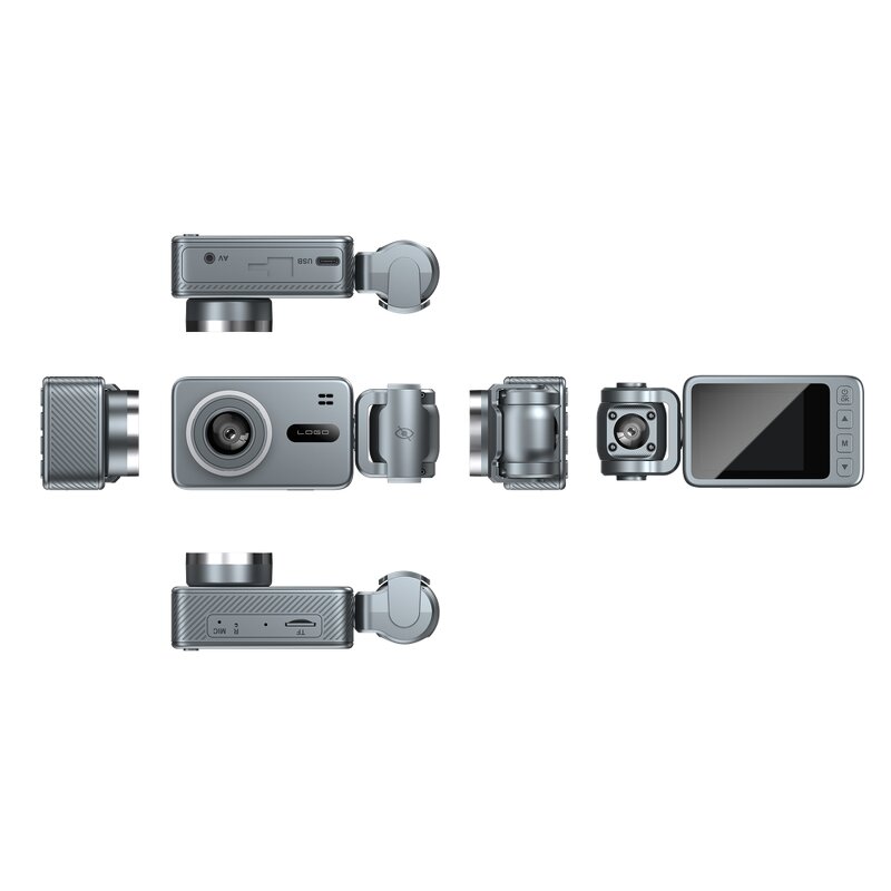 3 Lens Dash Cam Manufacturer - 2K WiFi Car DVR Recorder