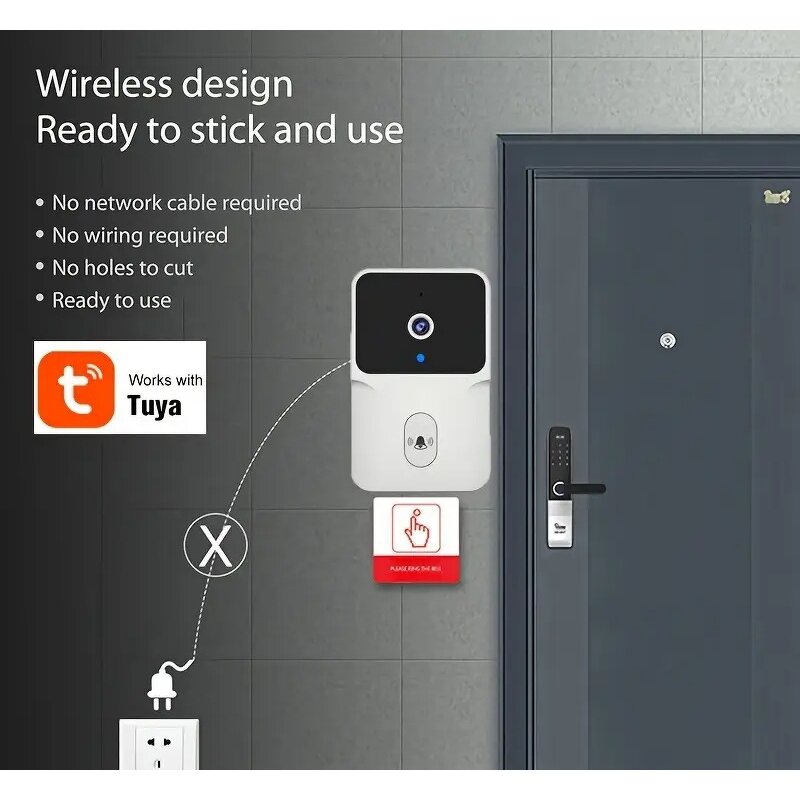Video Doorbell Factory - M9 Smart WiFi Infrared Night