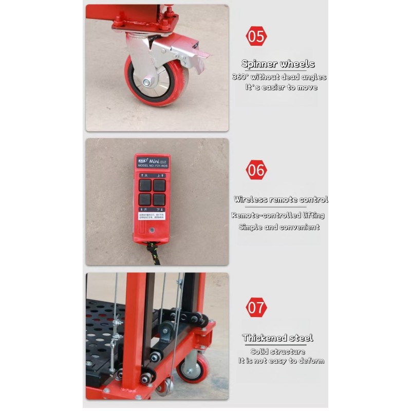 Electric Scaffolding Factory - 2-10m 300-500kg Material Handling