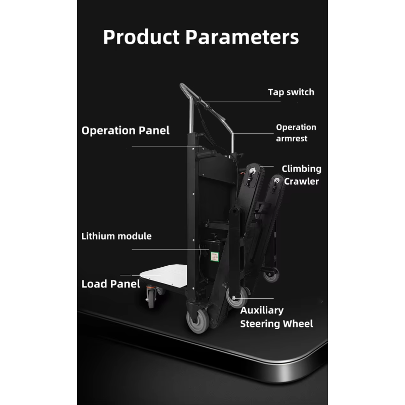 Stair Climbing Machine Manufacturer - Fully Automatic Crawler 2 Wheel