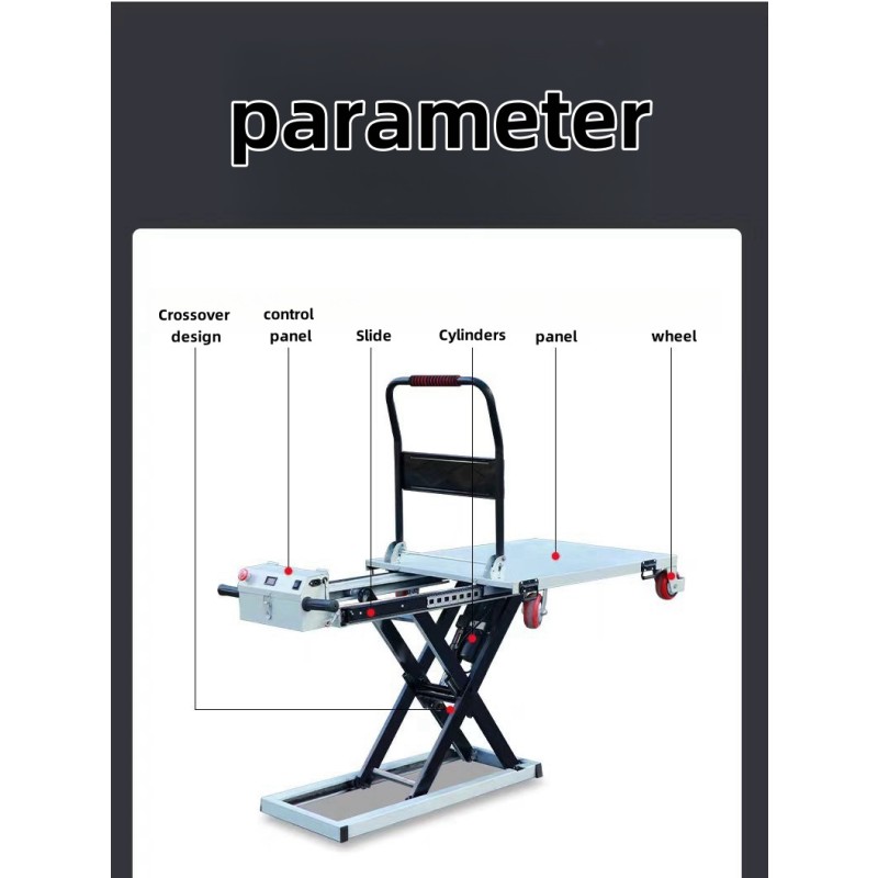 Electric Scissor Lift Trolley Factory - Mobile Portable Handcart