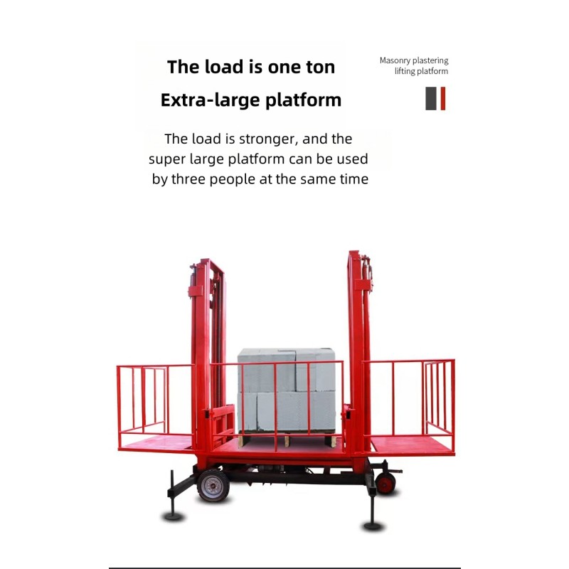 Mobile Scaffolding Platform Manufacturer - Electric Metal 500KG 220V