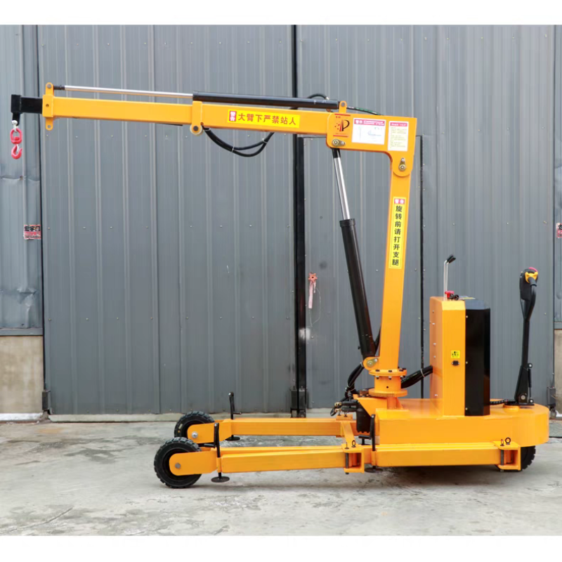 Electric Crane Lifter Manufacturer - 1T Telescopic Workshop