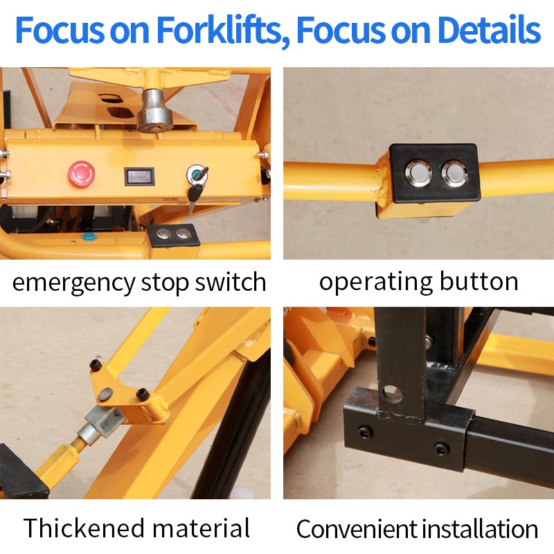 Pallet Stacker Factory - Customizable Mini Foldable Electric