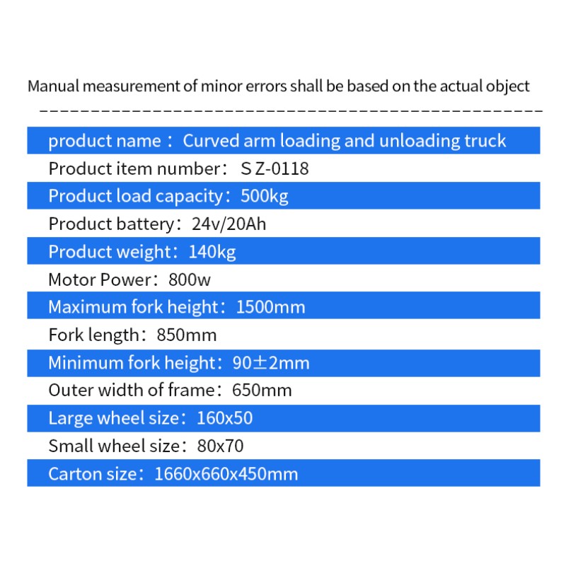 Pallet Stacker Factory - Customizable Mini Foldable Electric
