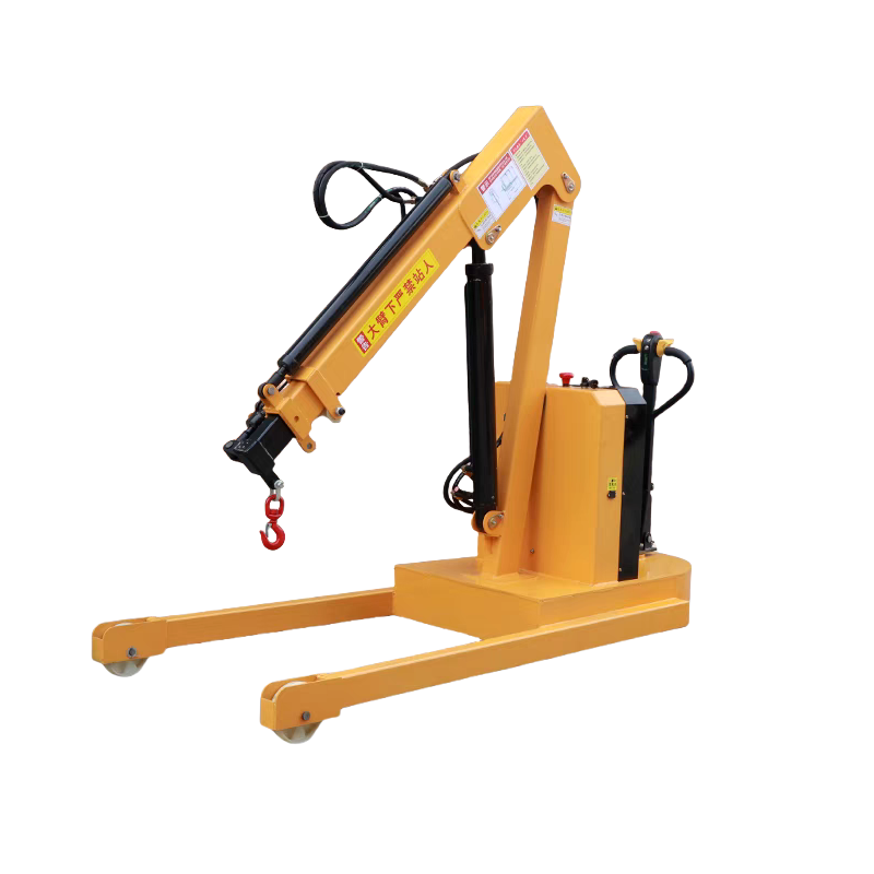 Electric Crane Lifter Manufacturer - 1T Fully Telescopic 48V