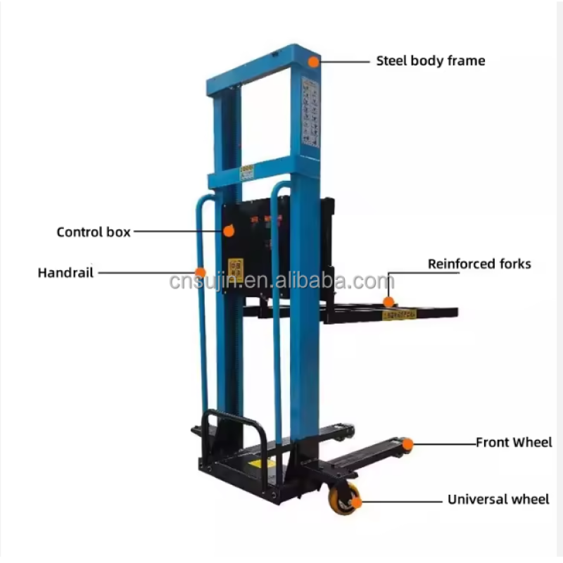 Industrial Stacker Truck Factory - 1T Manual Four-Wheel AC