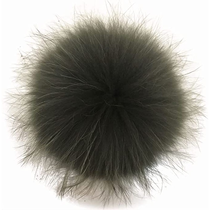 Fur Pom Pom Factory - Big Natural Fur Raccoon Ball