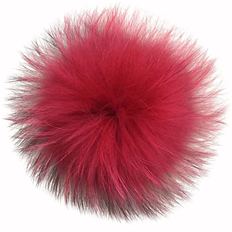 Fur Pompom Factory - Real Fur Ball with Buckle