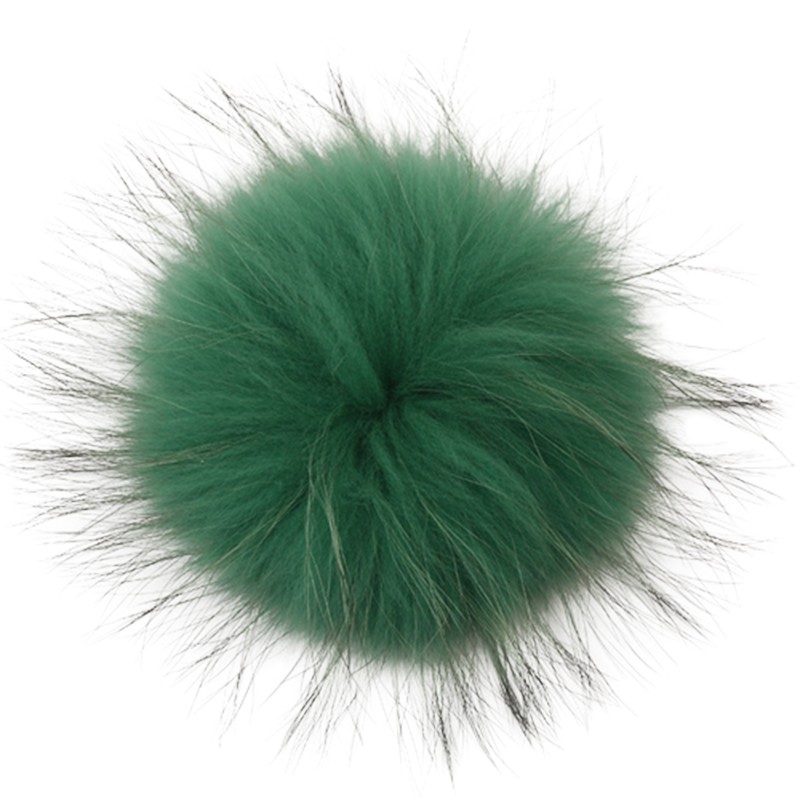 Fur Pom Pom Factory - Big Natural Fur Raccoon Ball