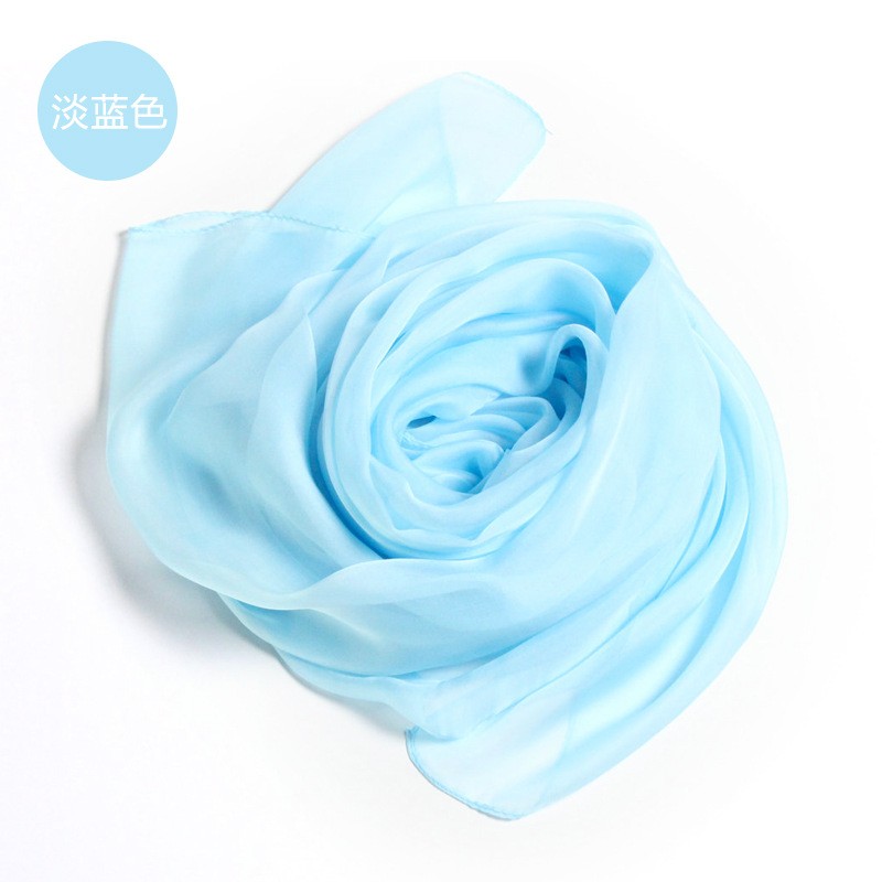 Silk Scarf Manufacturer - Big Women's Solid Color Shawl