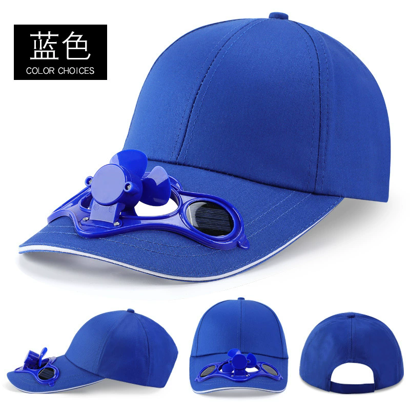 Baseball Cap Factory - Solar Fan Summer Cool Cotton
