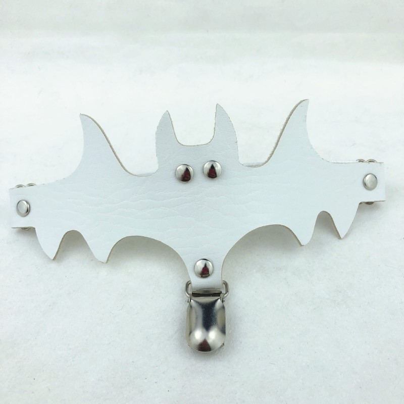Leg Garter Factory - Halloween Leather Bat Punk Ring