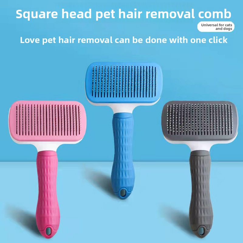 Pet Brush Manufacturer - Square Hair Remover Grooming