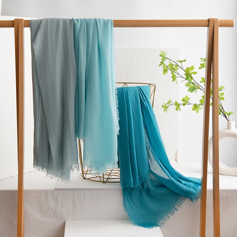 Faux Cashmere Scarf Manufacturer - Women's Gradient Warm Soft