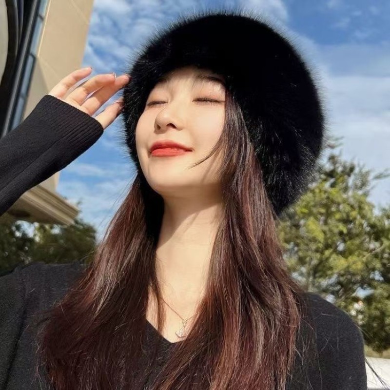 Winter Hat Manufacturer - Women's Faux Fur Plush Beanie