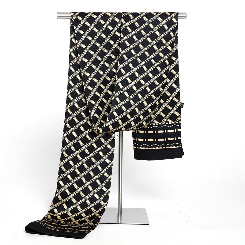 Silk Scarf Manufacturer - Men's Pure Satin Neckerchief