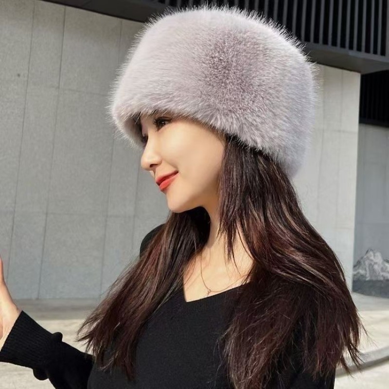 Winter Hat Manufacturer - Women's Faux Fur Plush Beanie