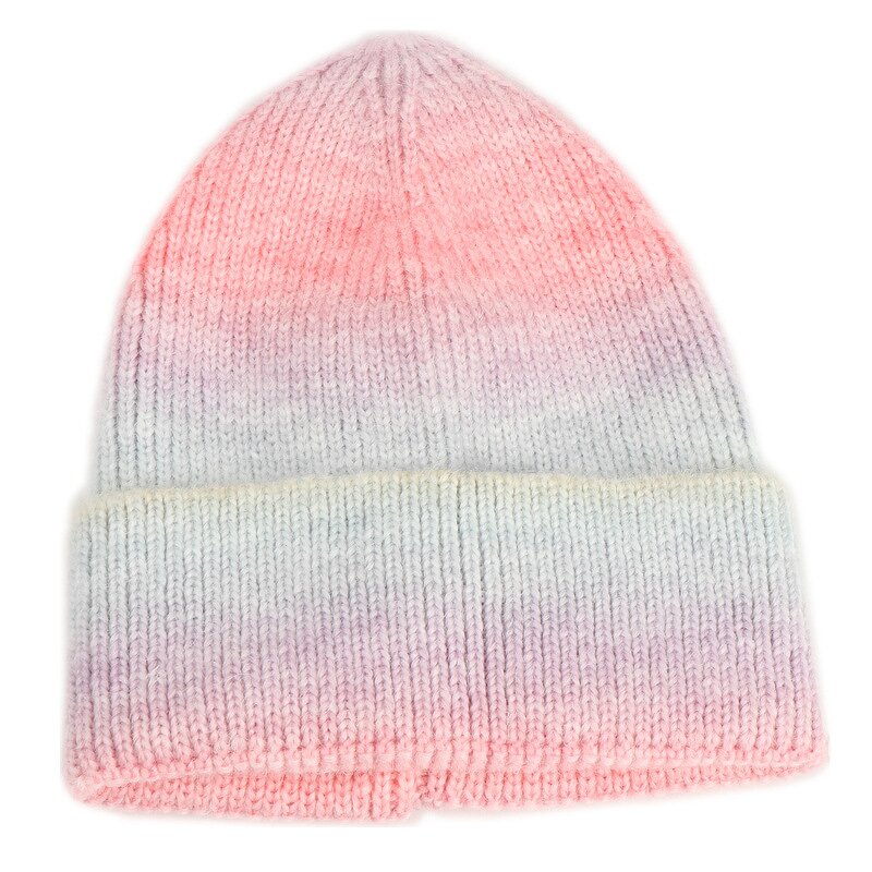 Knit Beanie Factory - Colorful Gradient Tie-Dye Design
