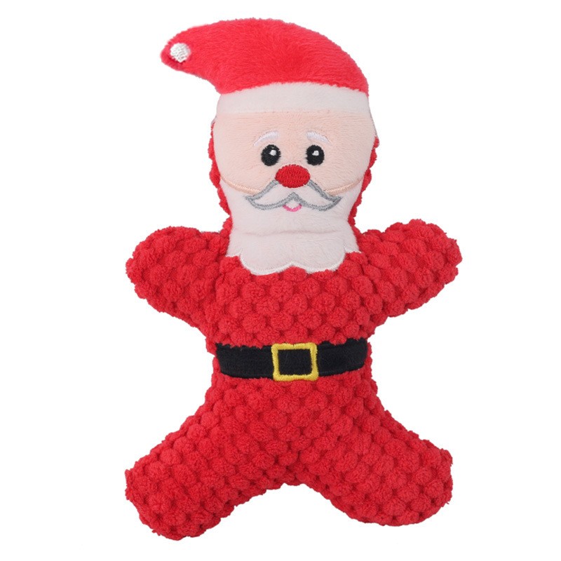 Dog Toy Manufacturer - Christmas Snowman Elk Santa Plush
