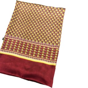 Silk Scarf Manufacturer - Men's Satin Printed Neckerchief
