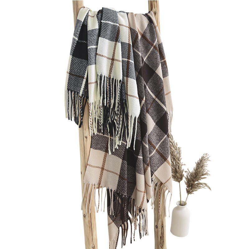 Plaid Scarf Factory - Women's Tartan Pashmina Shawl