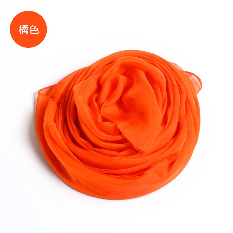 Silk Scarf Manufacturer - Big Women's Solid Color Shawl