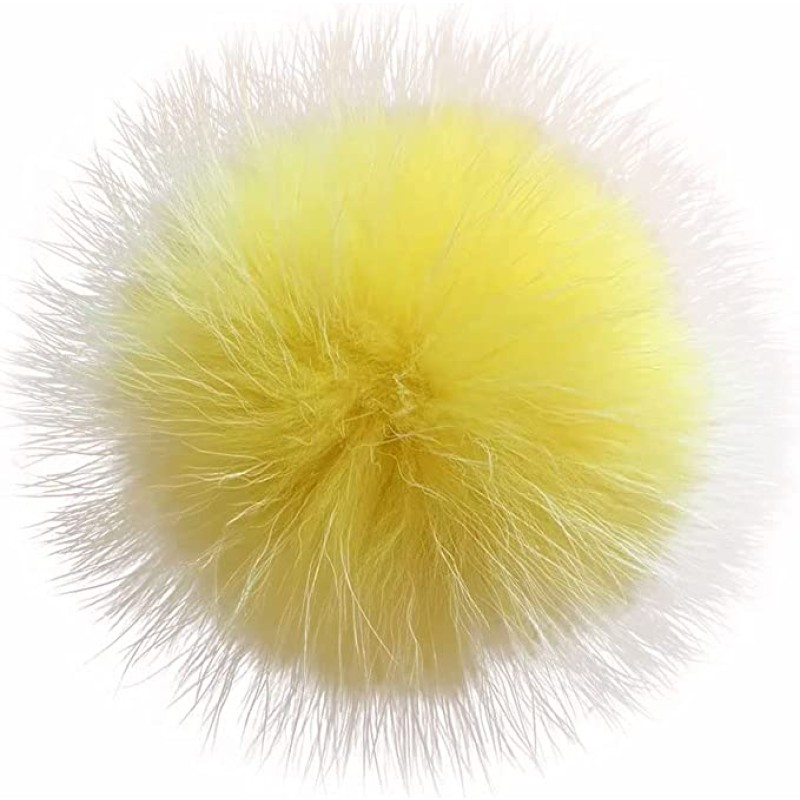 DIY Fur Pom Manufacturer - Hat Pom with Buckle for Scarves