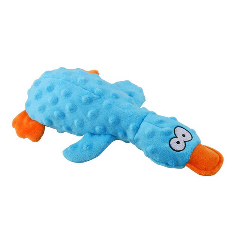 Dog Toy Factory - Interactive Duck Shaped Squeak