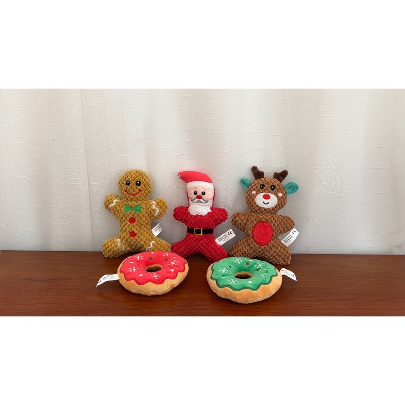 Pet Chew Toy Factory - Fashionable Christmas Squeaky Release