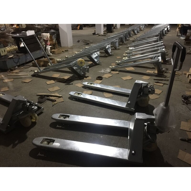Manual Hand Pallet Truck - 2500kg Galvanized Steel Factory